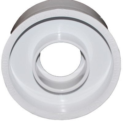 4" PVC SDR35 X 1 1/2" DWV Solvent Weld Reducer Bushing (Sp x S)