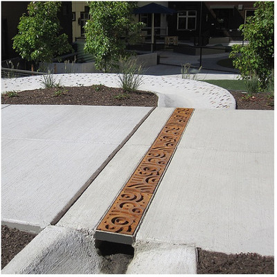 Iron Age Raw Cast Iron Oblio Grate 5" for ABT, ACO, MEA