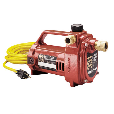 Liberty 331 Portable Transfer Pump, 1/2 HP, 20' Cord