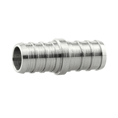 1" 304SS Stainless Steel Crimp PEX Coupling (SSPEX-C10)