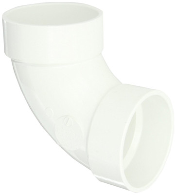 6" PVC DWV 90 (1/4) (S x S)
