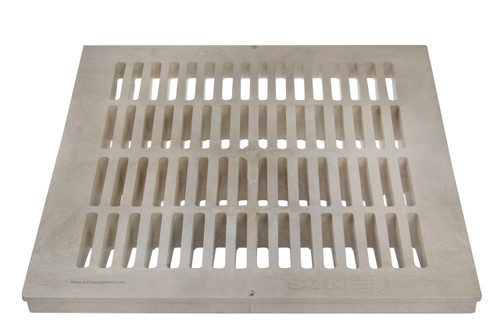 NDS Square Plastic Grate For 18" Basin - Sand