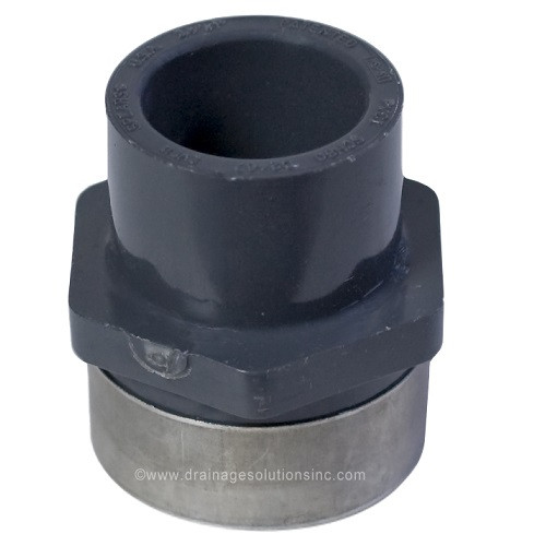 1" x 3/4" PVC Schedule 80 Steel Reinforced Female Adapter The