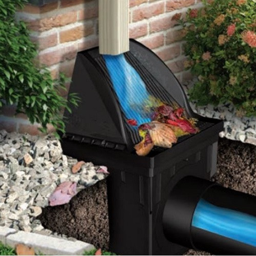 NDS 1200DSG 12" Downspout Defender Catch Basin Grate Shield The Drainage Products Store