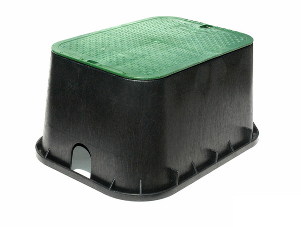 NDS Valve Box 13" x 20" (Black Box / Green Cover)