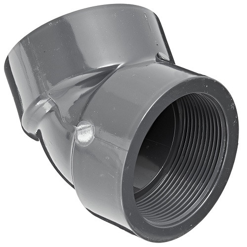 1/4" PVC Schedule 80 45 (1/8) (FPT x FPT)
