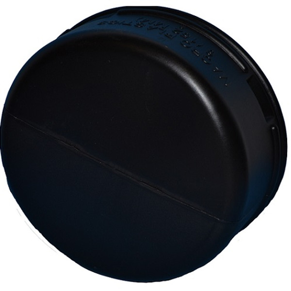 HDPE  6" Singlewall / Doublewall Cap (BE) (Box of 10)