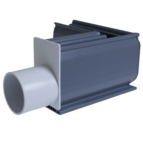 Stegmeier Frontier Deck Drain End Adapter