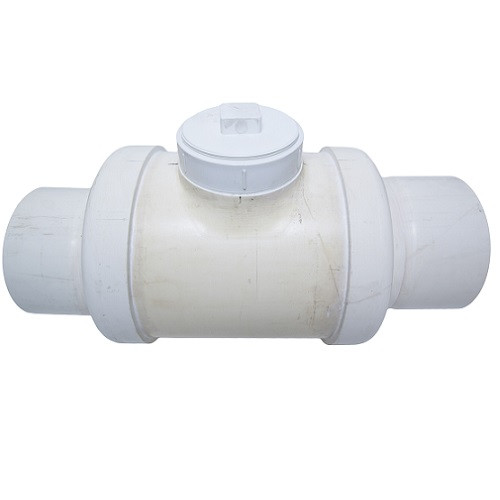 8" PVC DWV Fabricated Backwater Valve (S x S)