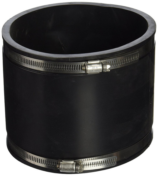 PVC  6" x 6" Flexible Coupling (Clay x Clay)