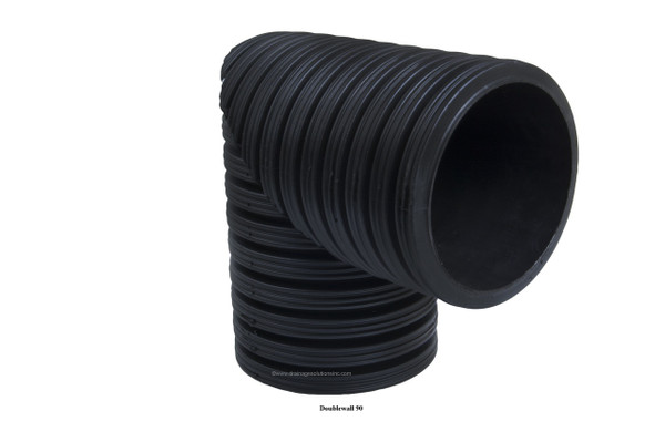 60" HDPE Doublewall 90 (1/4) (PE)