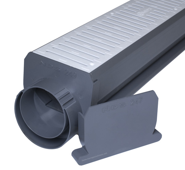 NDS Spee-D Channel Drain Kit (White) NDS Spee-D Channel Drain Kit (White)