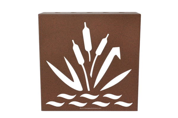 6" x 6" Earth Decorative Retaining Wall Drain  6" x 6" Earth Decorative Retaining Wall Drain