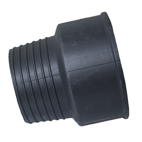 10" HDPE Singlewall / Doublewall Clay Adapter (BE xSp)