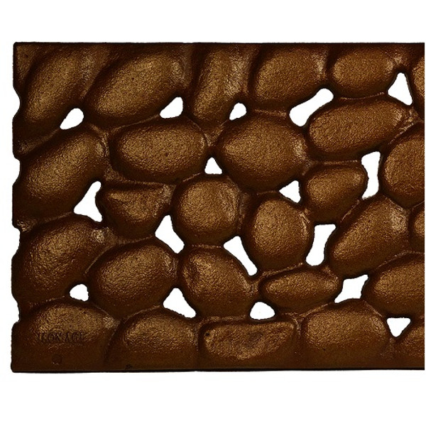 Iron Age Baked on Oil Finish Cast Iron 8" River Roc k Grate