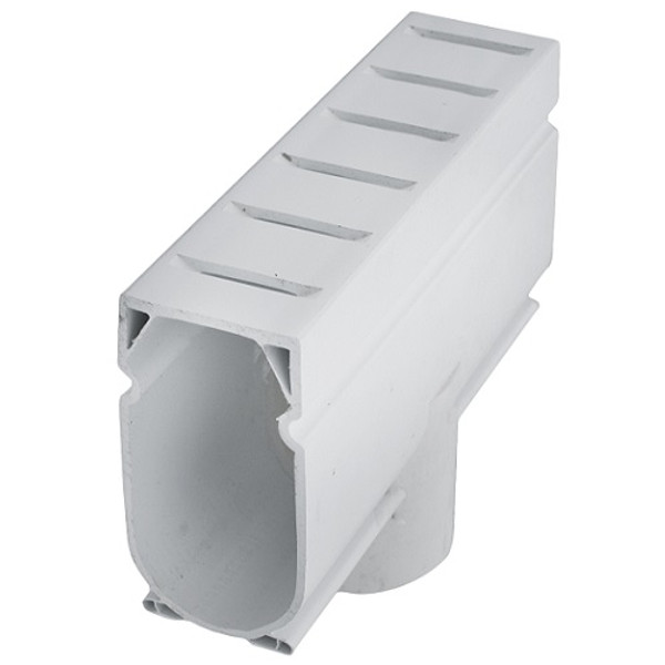 Stegmeier Deck Drain Down Adapter (White) (Box of 4)