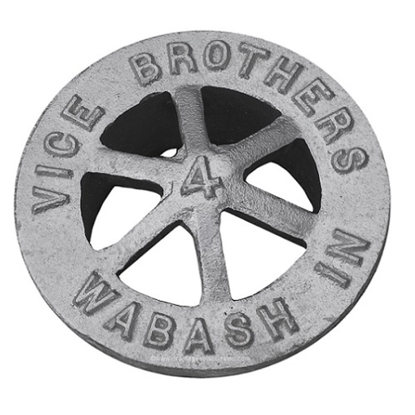 4" Aluminum Low Cone Grate