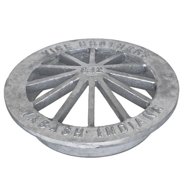 18" Aluminum Low Cone Grate