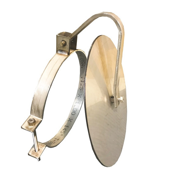 Flap Gate 10" Stainless Steel for CMP & PVC