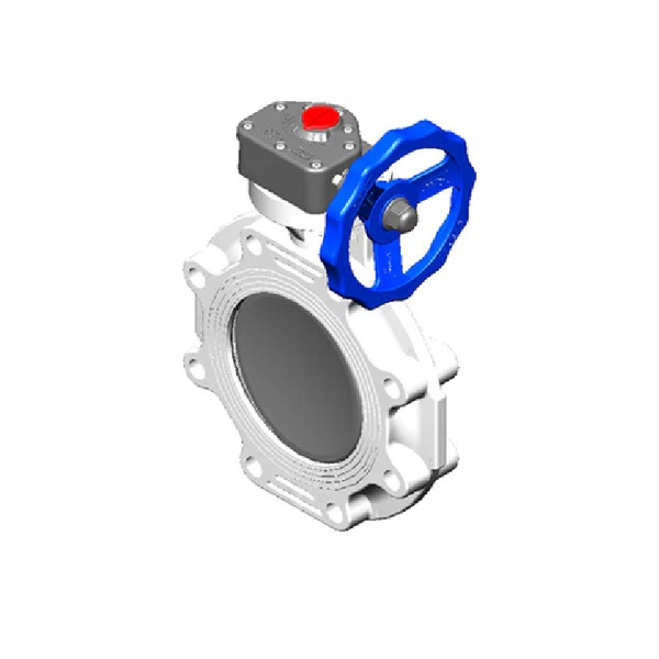 12" PVC POOL BUTTERFLY Valve - Gear Operated  (EPDM)