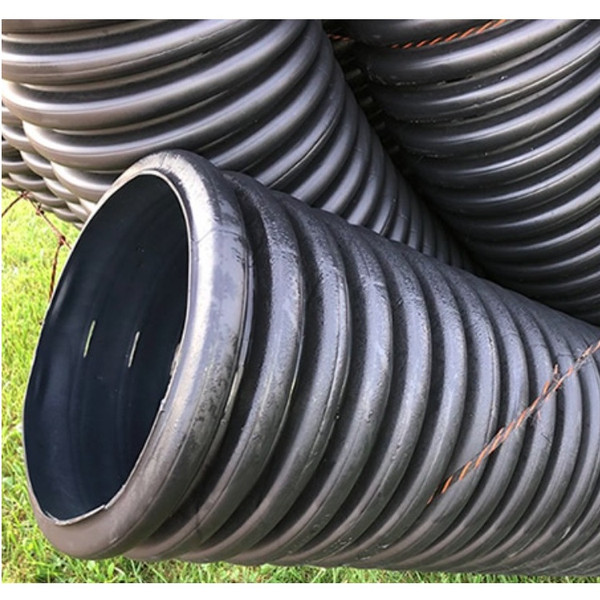 15" HDPE SmoothFLEX Doublewall Solid Pipe