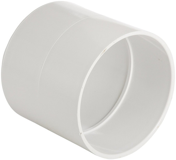6" PVC DWV Coupling (S x S)