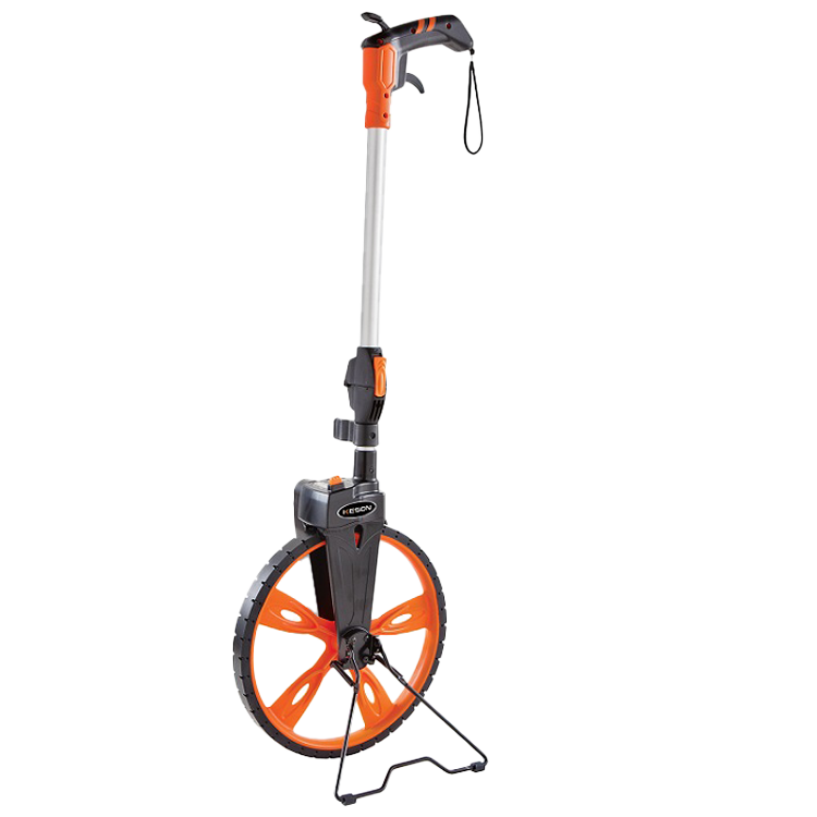 Keson measuring wheel used for layout and distance measurement in landscape and drainage installations