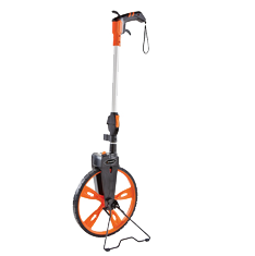 Keson measuring wheel used for layout and distance measurement in landscape and drainage installations