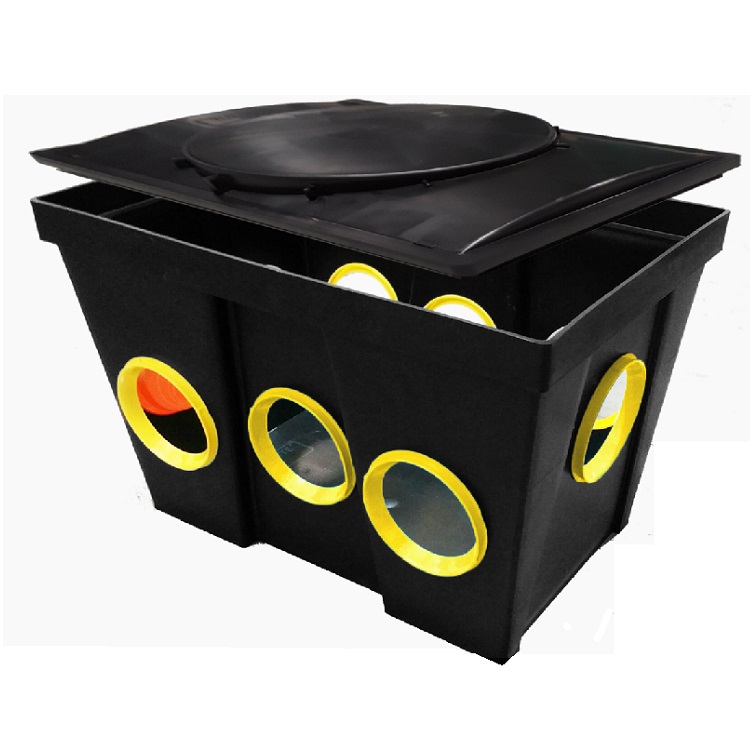 Tuf-Tite 9 Hole Distribution Box & Lid - The Drainage Products Store