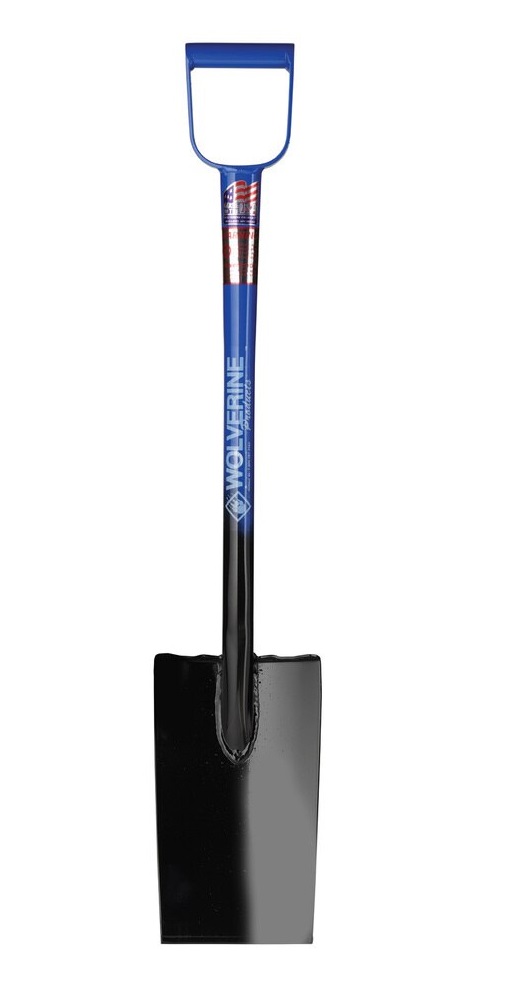 Wolverine All Steel Spade D-Handle DH12SB - The Drainage Products