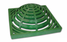 NDS Square Plastic Atrium Grate - Green for 12