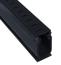 Stegmeier Frontier Deck Drain (Black) 10' (Box of 8)