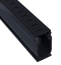 Stegmeier Frontier Deck Drain (Black) 5'