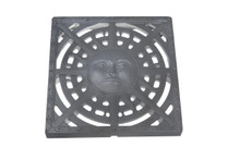 Iron Age Raw Cast Iron Sun Drain Grate for 12