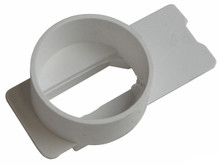 NDS Micro Channel End Outlet - White