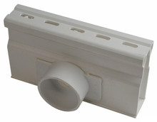 NDS Micro Channel Side Outlet - White