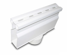 NDS Micro Channel Bottom Outlet - White