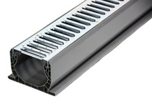 NDS Spee-D Channel Drain Kit w/ Galvanized Metal Grate