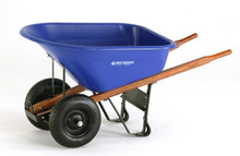 Wolverine 8  cu ft Poly Wheelbarrow FFP8WB