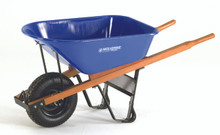 Wolverine 6  cu ft Steel Wheelbarrow S6WB