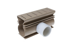 Stegmeier Super Drain Side Adapter (Tan) (Box of 4)