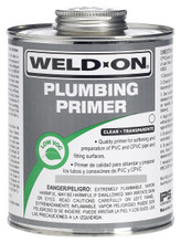 IPS Gallon Plumbing Primer - Clear - NSF Listed