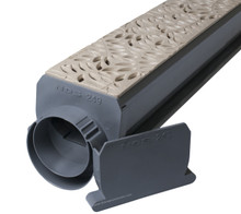 NDS Spee-D Channel Drain Kit (Sand Botanical)