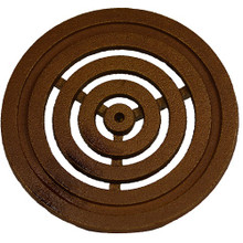 Iron Age Baked on Oil Finish Cast Iron Bullseye 6