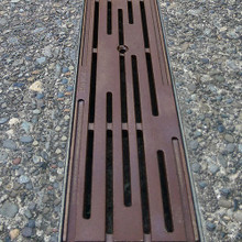 Iron Age Raw Cast Iron Rain Grate 5