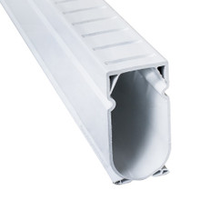 Stegmeier Deck Drain (White) 5' sections (2 Boxes of 8)