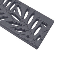 ABT Polydrain Raw Ductile Iron Fern Grate