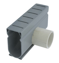 Stegmeier Deck Drain Side Adapter (Grey) (Box of 4)