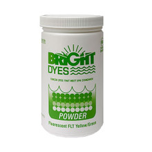 Bright Dyes Fluorescent FLT Yellow/Green Dye Powder