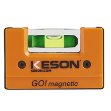 Keson GO! Magnetic Pocket Level w/Clip LKGOM